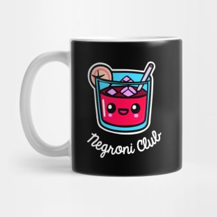 Cute Negroni Club Funny Bartender Retro Mug